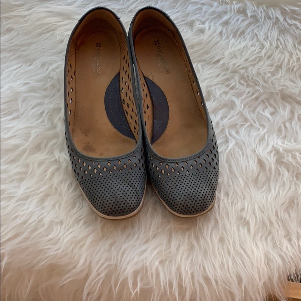 Gray comfort wedges